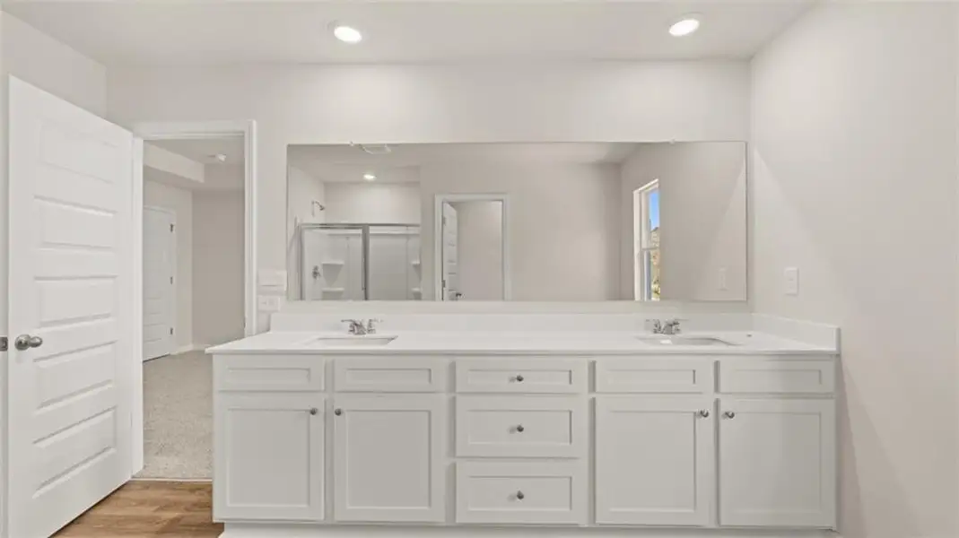 Furnished interior view inside a new home in Brookland Commons, Monroe (Image 12).