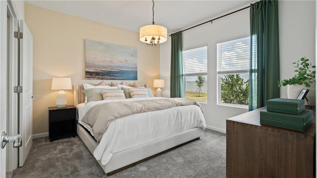 Furnished interior view inside a new home in , Kissimmee (Image 8).
