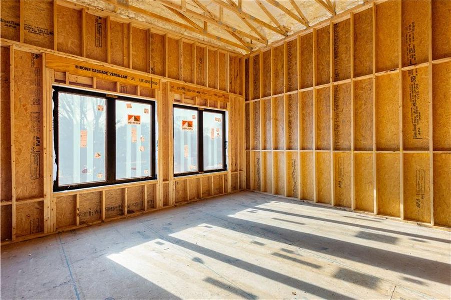 In-progress construction of a new home in , Duluth, GA (Image 14).