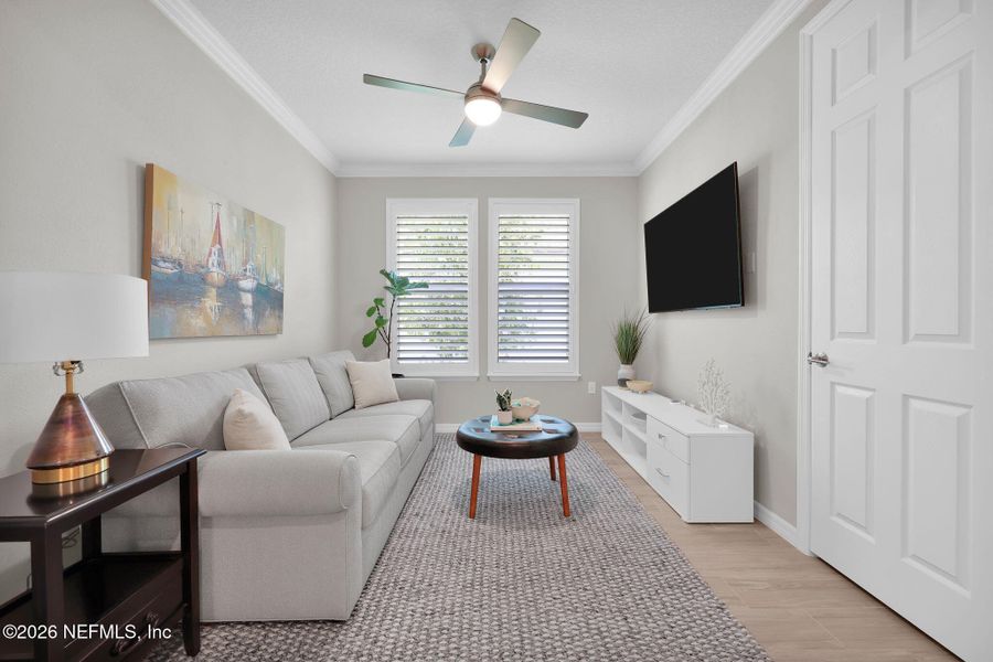 Furnished interior view inside a new home in , Ponte Vedra (Image 8).