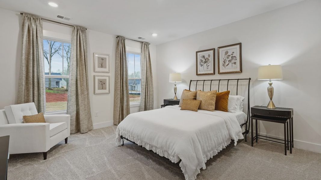 Primary Suite of The Oakleigh Design by DRB Homes