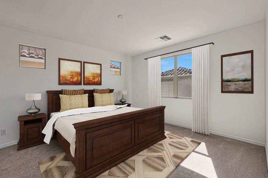 Representative furnished interior of a home built from the Harbor by Mattamy Homes in Empire Pointe, Queen Creek (Image 11).