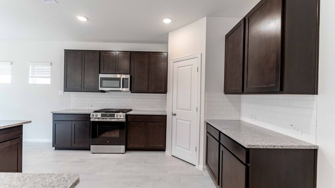 Furnished interior view inside a new home in Bluestem, Brookshire (Image 5).