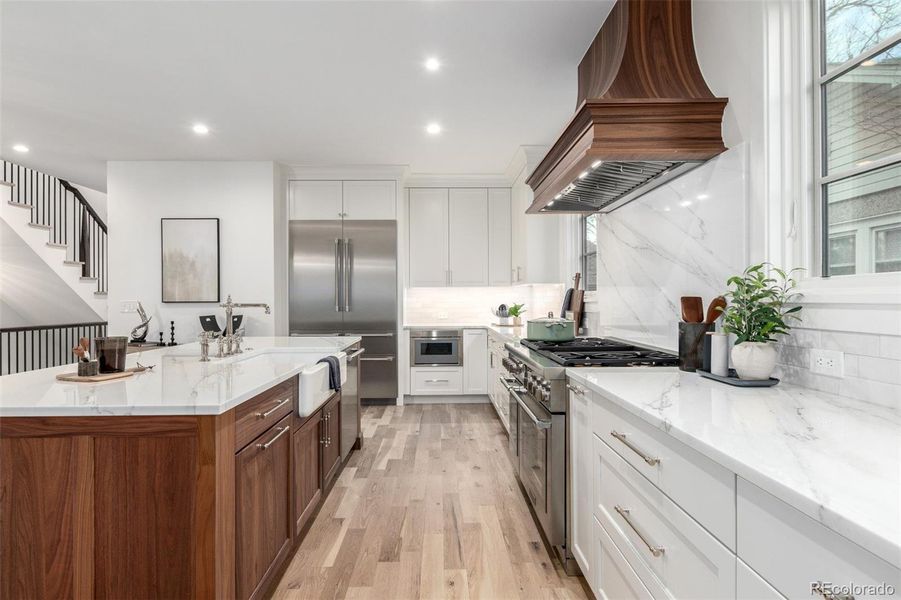 Furnished interior view inside a new home in , Denver (Image 20).