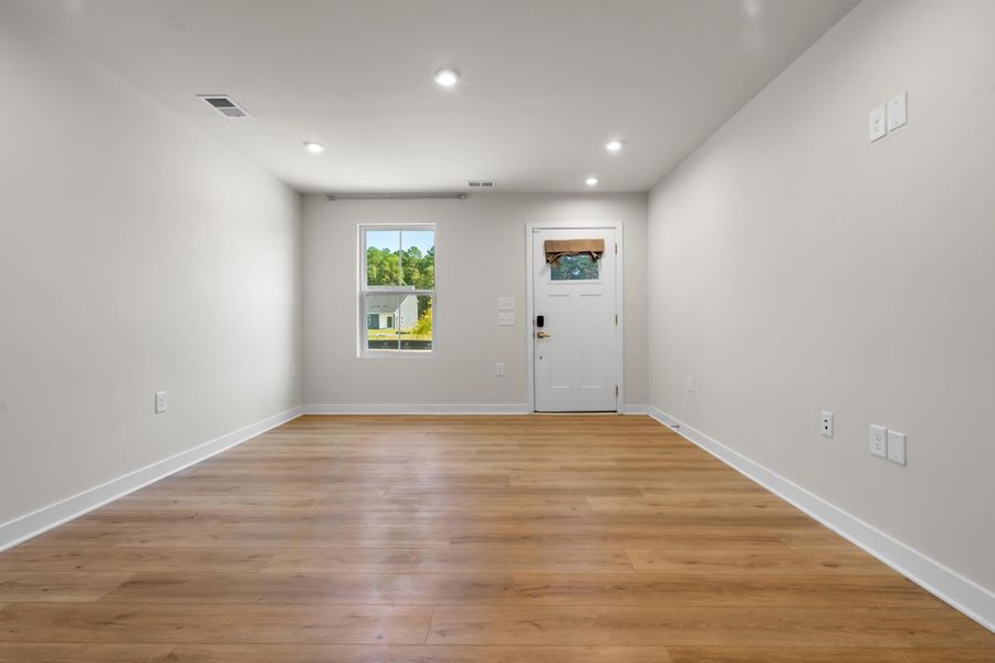 Spacious, unfurnished interior of a new home in , Santee (Image 28).