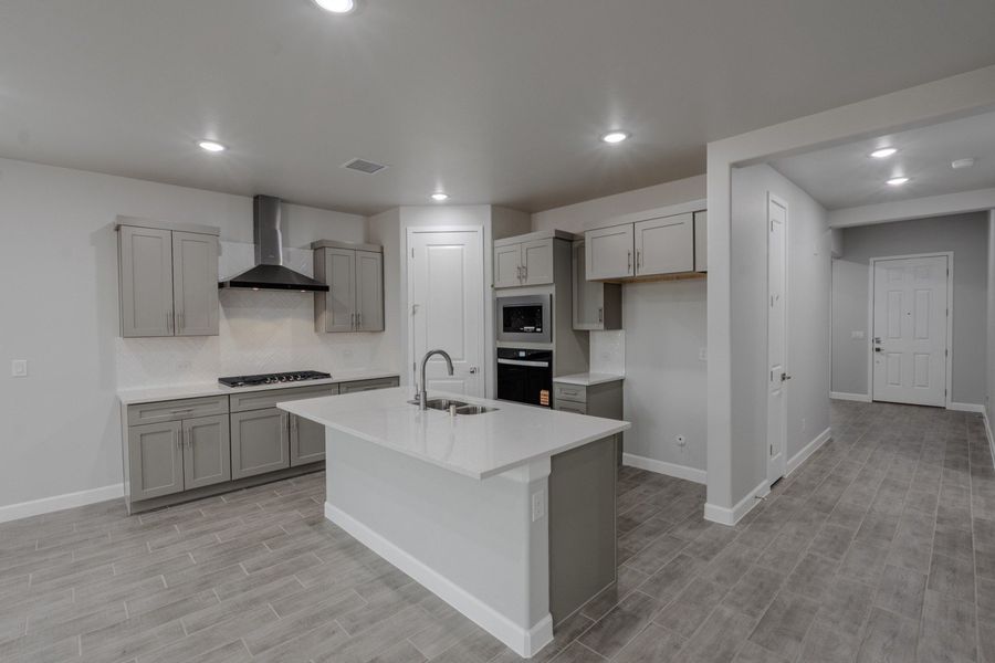 Furnished interior view inside a new home in Summer Sky North, El Paso (Image 4).