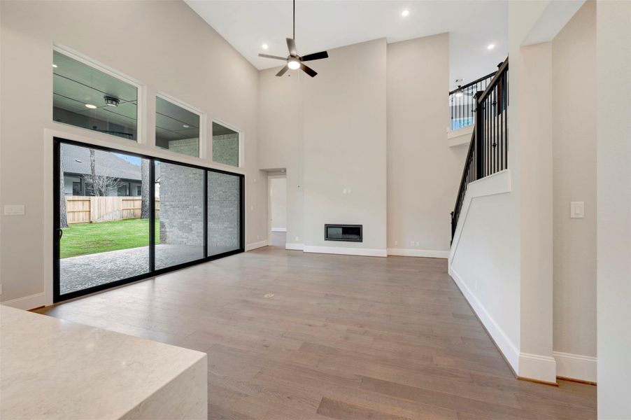 Spacious, unfurnished interior of a new home in The Woodlands Hills 70’, Willis (Image 24).
