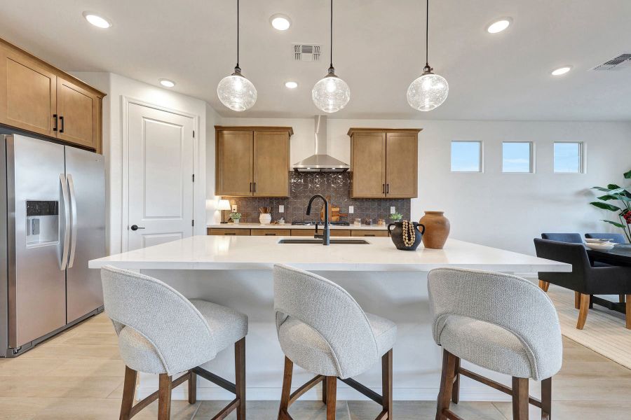 Representative furnished interior of a home built from the Ash by Mattamy Homes in Las Ventanas, Goodyear (Image 9).