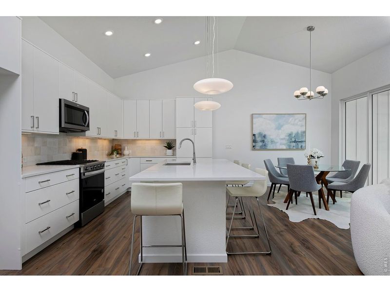 Furnished interior view inside a new home in West Grange, Longmont (Image 15).