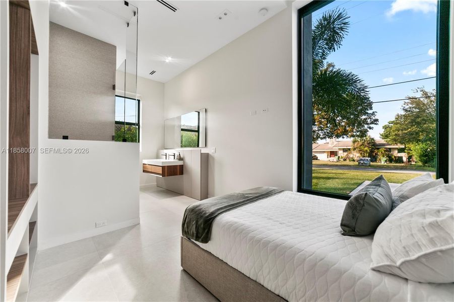 Furnished interior view inside a new home in , Hallandale Beach (Image 11).