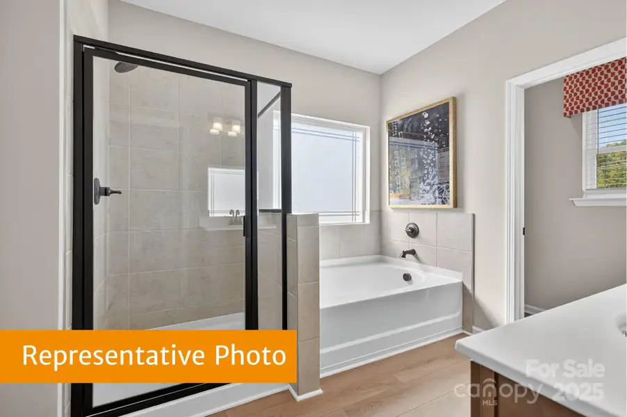 Furnished interior view inside a new home in Country Club Village, Salisbury (Image 4).