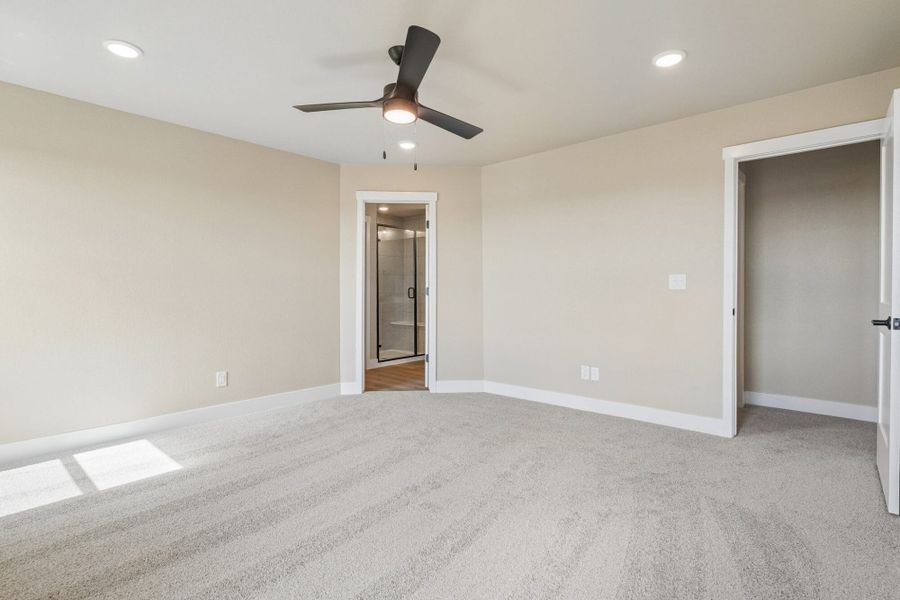 Spacious, unfurnished interior of a new home in The Glen, Colorado Springs (Image 39). Spacious, unfurnished interior of a new home in The Glen, Colorado Springs (Image 39).