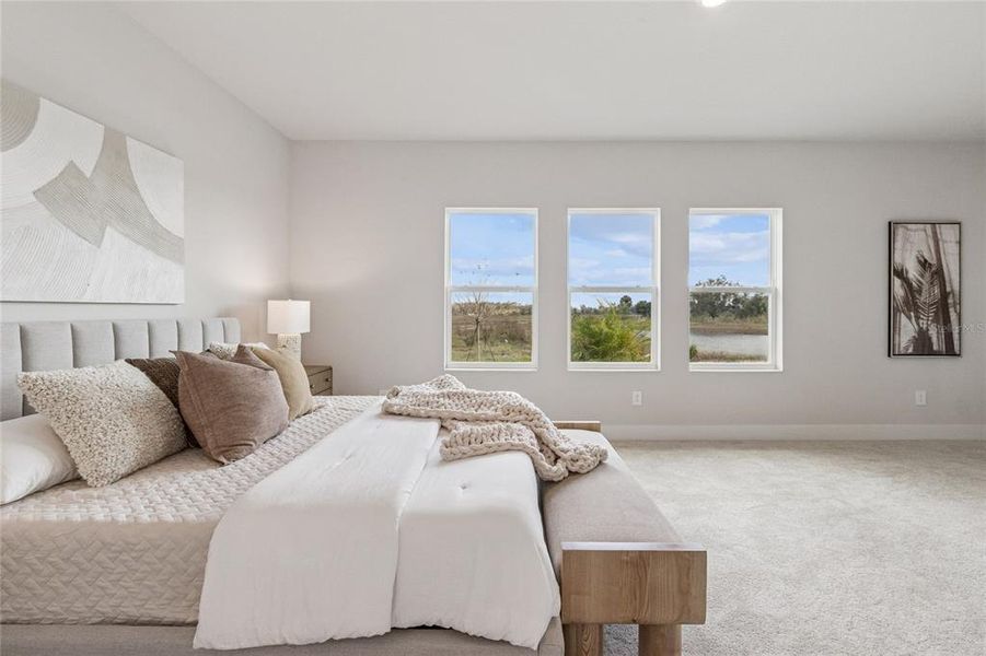 Furnished interior view inside a new home in Coasterra, Palmetto (Image 9).