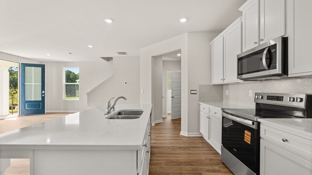 Furnished interior view inside a new home in Brookland Commons, Monroe (Image 7).