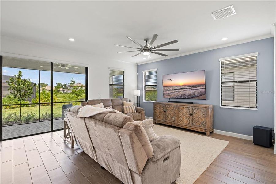 Furnished interior view inside a new home in , Bradenton (Image 42).