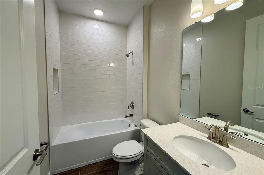 Furnished interior view inside a new home in Emerson Pointe, Apopka (Image 9). Furnished interior view inside a new home in Emerson Pointe, Apopka (Image 9).