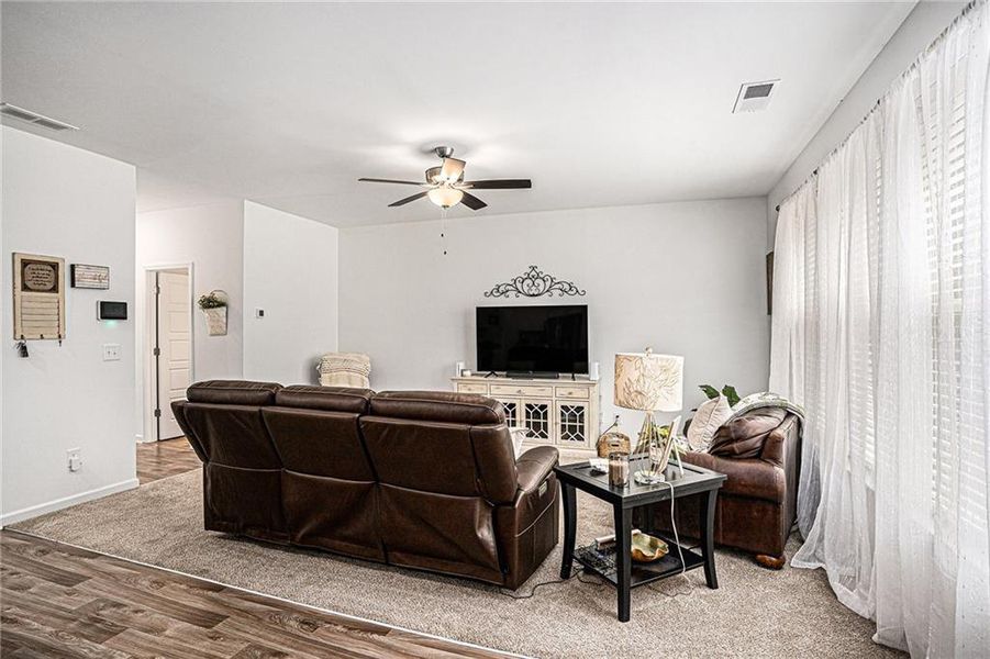 Furnished interior view inside a new home in Vineyard Park, Griffin (Image 19). Furnished interior view inside a new home in Vineyard Park, Griffin (Image 19).