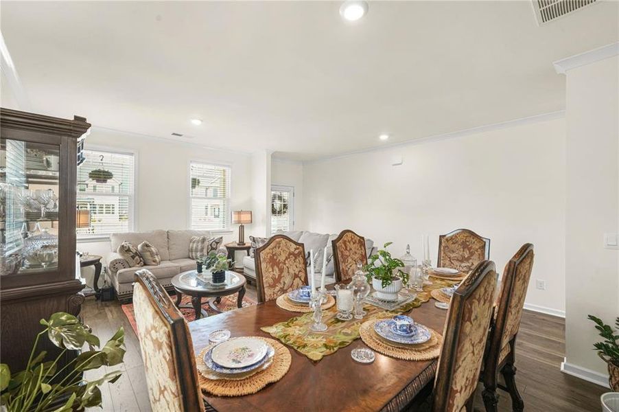 Furnished interior view inside a new home in Independence, Loganville (Image 12).