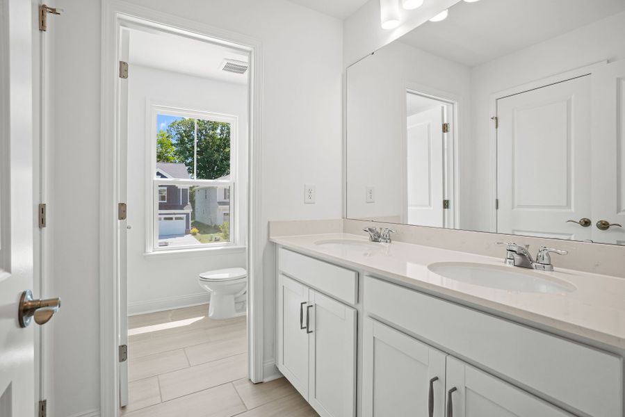 Furnished interior view inside a new home in Elmbrook, Indian Trail (Image 14). Furnished interior view inside a new home in Elmbrook, Indian Trail (Image 14).