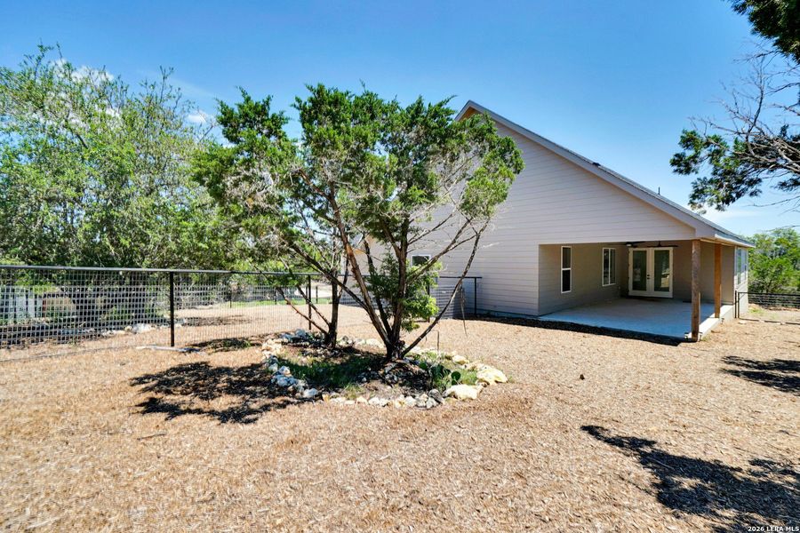 Exterior details and patio area of a home in , Fischer (Image 4).
