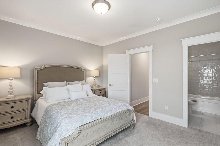 Furnished interior view inside a new home in The Sanctuary at Sunset Beach, Sunset Beach (Image 10).