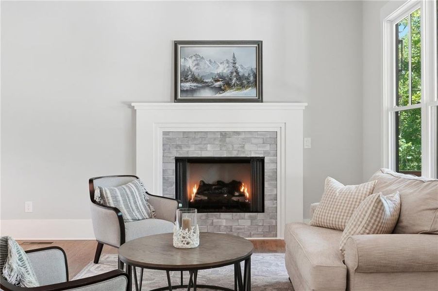Furnished interior view inside a new home in , Canton (Image 13).