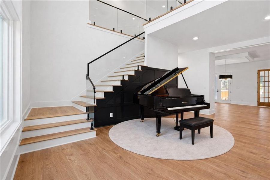Furnished interior view inside a new home in , Atlanta (Image 18).