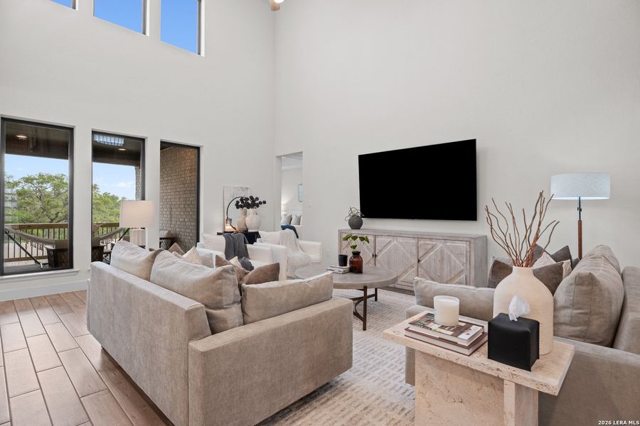 Furnished interior view inside a new home in Ladera, San Antonio (Image 44). Furnished interior view inside a new home in Ladera, San Antonio (Image 44).
