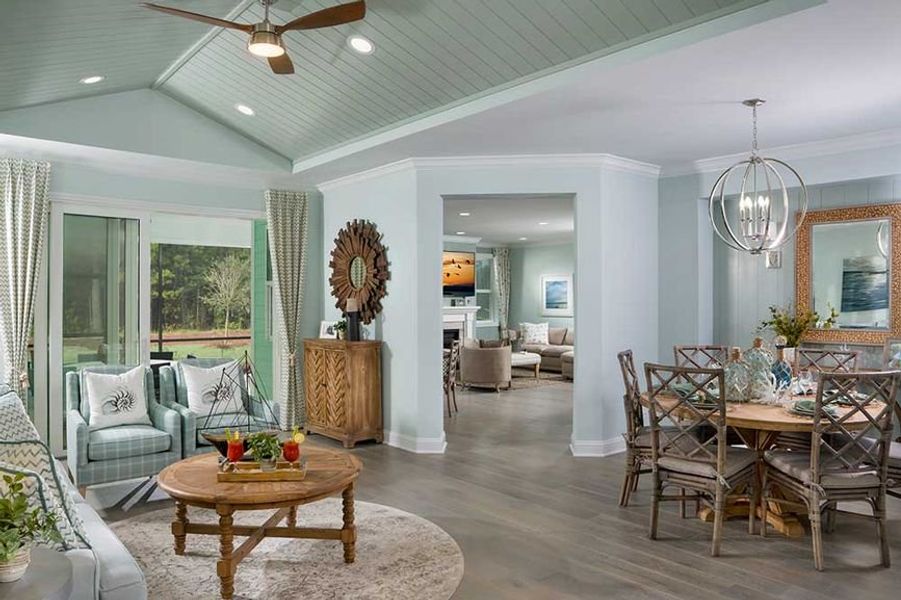 Representative furnished interior of a home built from the Trinidad by Minto Communities in Latitude Margaritaville Hilton Head, Hardeeville (Image 6). Representative furnished interior of a home built from the Trinidad by Minto Communities in Latitude Margaritaville Hilton Head, Hardeeville (Image 6).