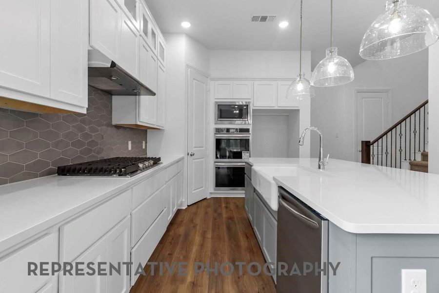 Furnished interior view inside a new home in Midline, Webster (Image 5). Furnished interior view inside a new home in Midline, Webster (Image 5).