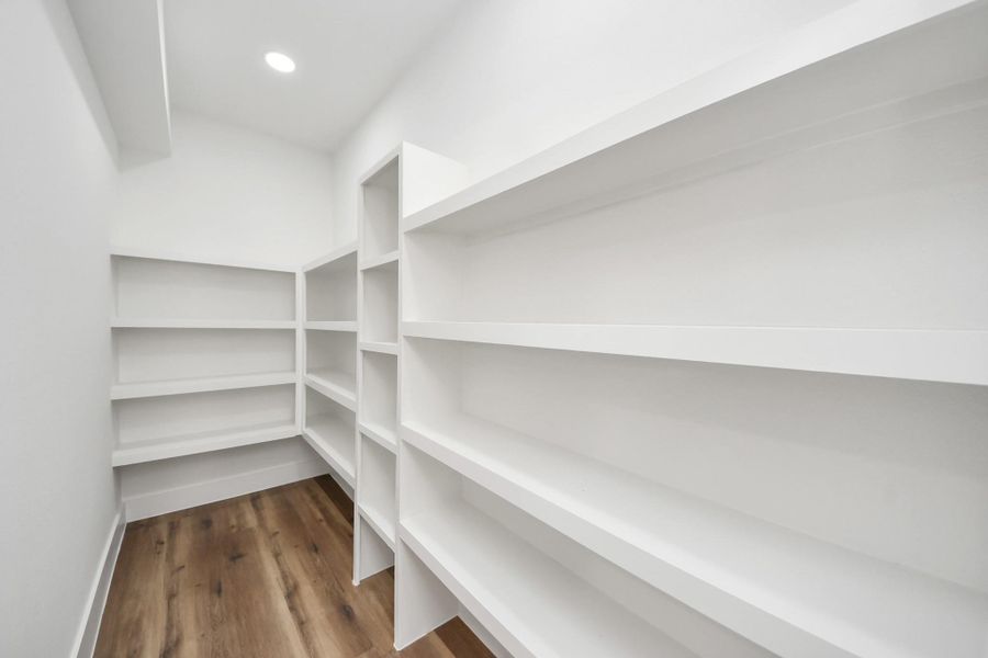 large walking pantry