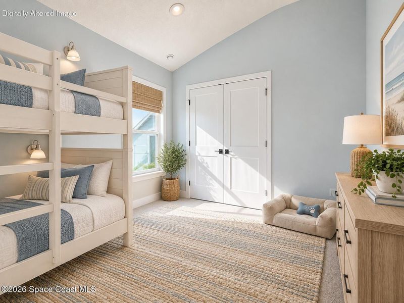 Furnished interior view inside a new home in St. John's Preserve, Palm Bay (Image 16). Furnished interior view inside a new home in St. John's Preserve, Palm Bay (Image 16).