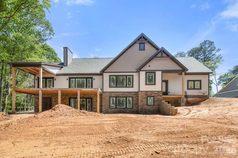 In-progress construction of a new home in , Denver, NC (Image 8).
