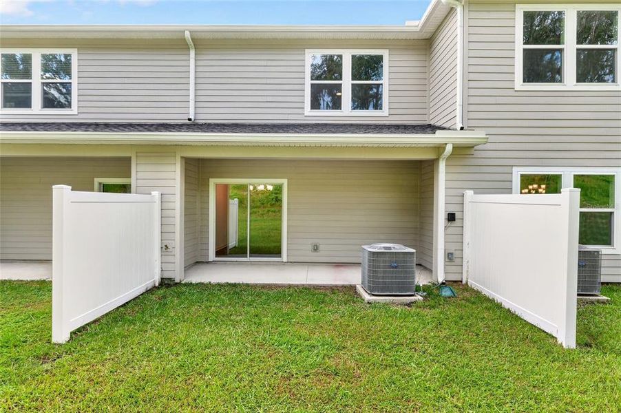 Exterior details and patio area of a home in , Alachua (Image 28).