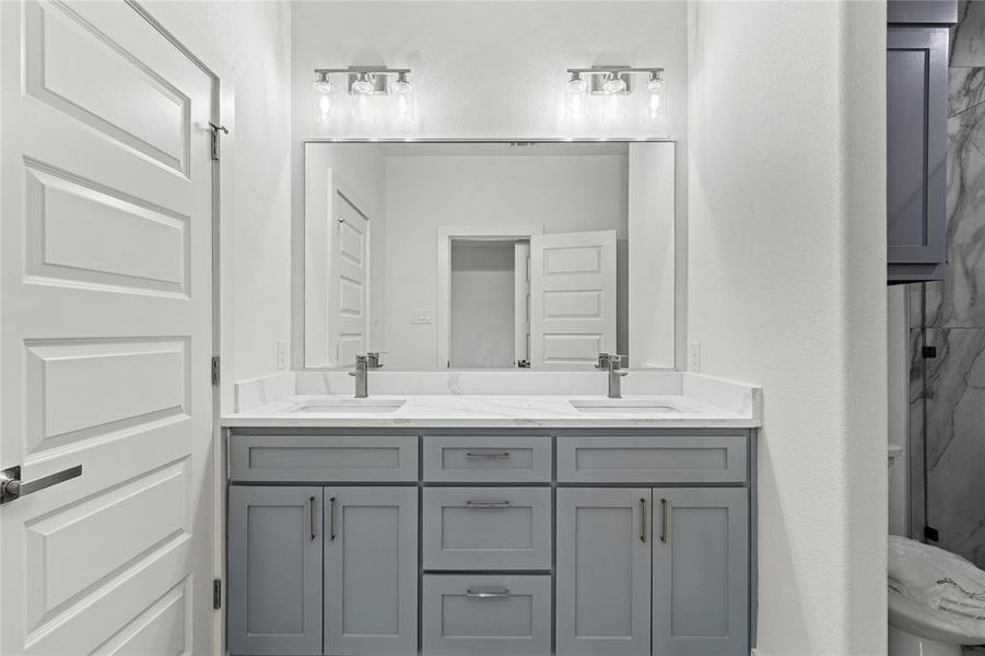 Furnished interior view inside a new home in , Dallas (Image 9). Furnished interior view inside a new home in , Dallas (Image 9).