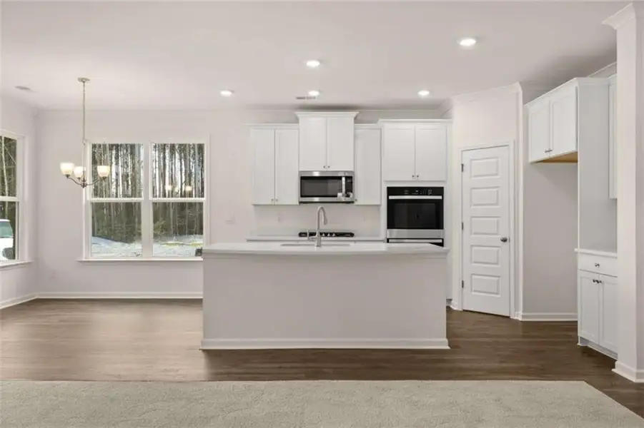 Furnished interior view inside a new home in Wildwood, Covington (Image 8).