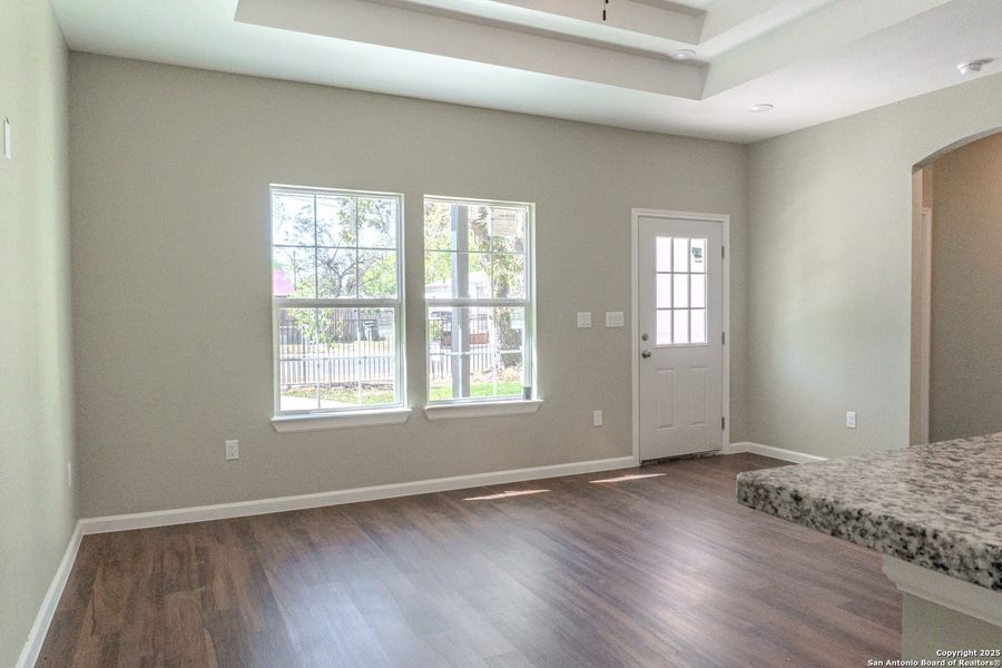 Spacious, unfurnished interior of a new home in , San Antonio (Image 25). Spacious, unfurnished interior of a new home in , San Antonio (Image 25).