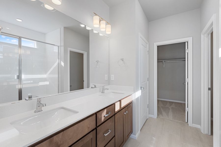 Furnished interior view inside a new home in Talon Pointe, Thornton (Image 9).