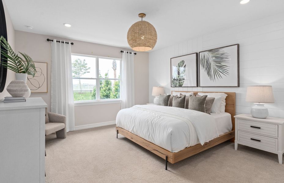Representative furnished interior of a home built from the Coral Grand by Pulte Homes in Avera, Orlando (Image 6).