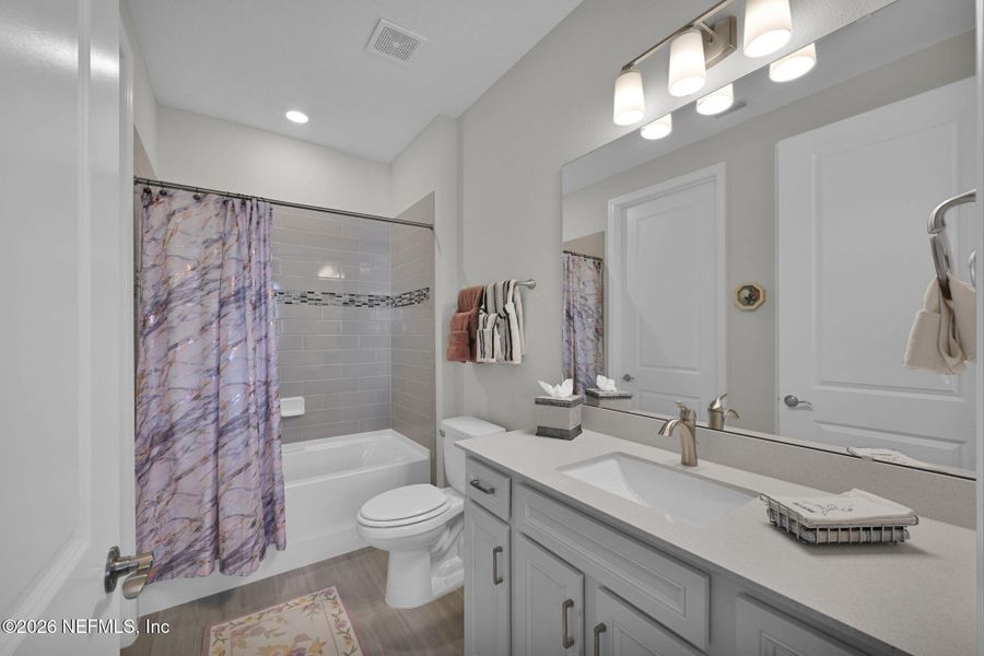 Furnished interior view inside a new home in , St. Augustine (Image 6).