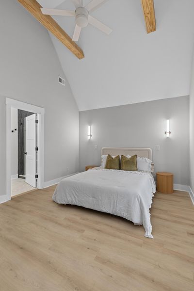 Furnished interior view inside a new home in , North Charleston (Image 17).