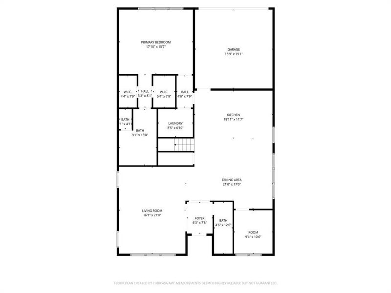 2D floor plan layout of this home in , Lancaster, TX (Image 6).