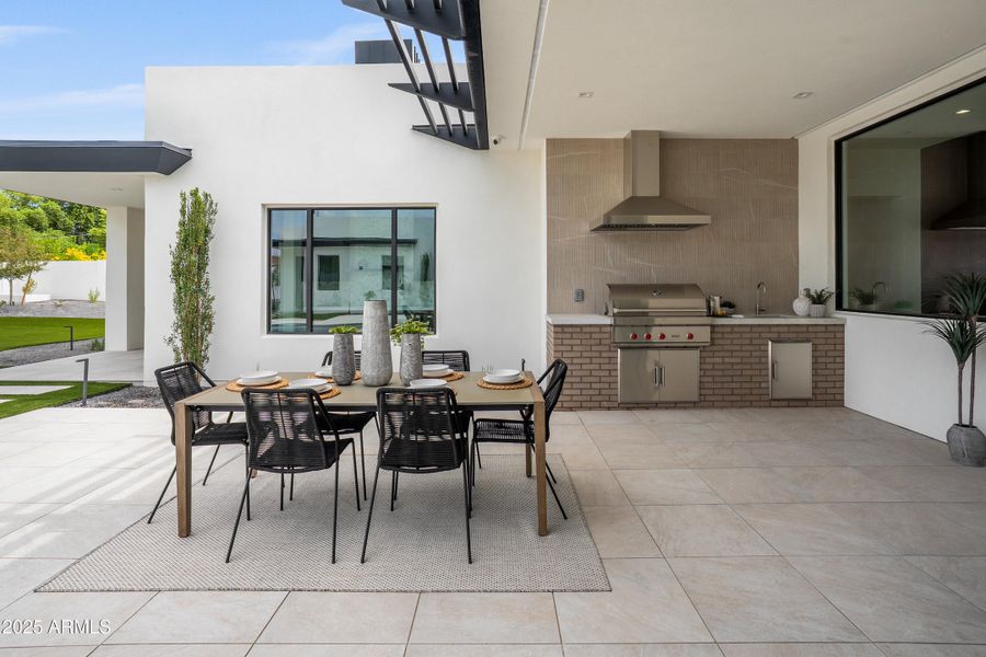 Backyard Kitchen & Dining Backyard Kitchen & Dining