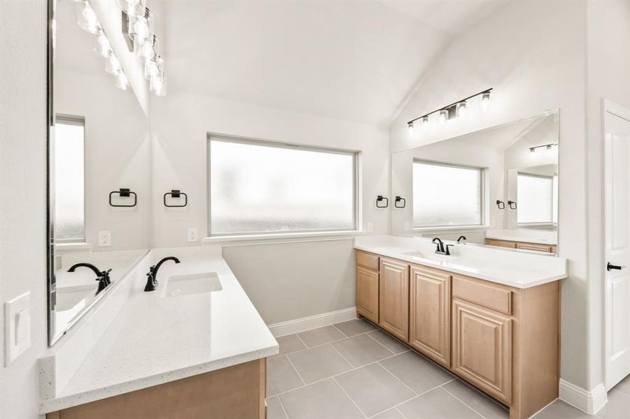 Furnished interior view inside a new home in Mockingbird Hills 60-65, Joshua (Image 9).