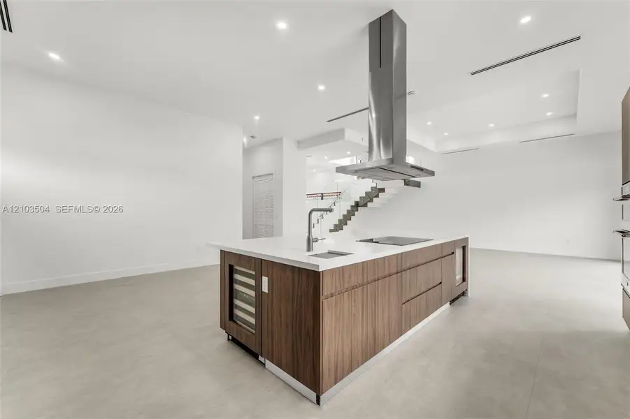 Furnished interior view inside a new home in , Miami (Image 6).