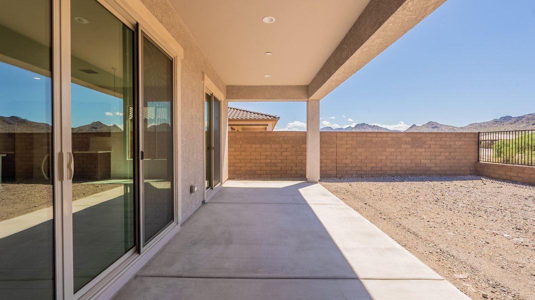 Furnished interior view inside a new home in Hacienda at Estrella, Goodyear (Image 50).