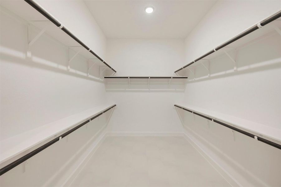 Oversized walk in closet!