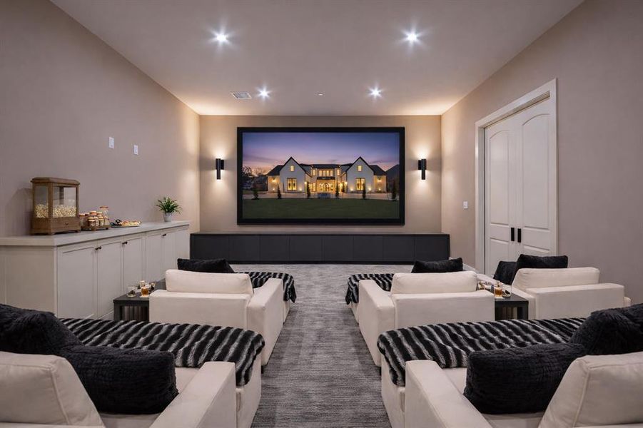 Furnished interior view inside a new home in , Dallas (Image 18).