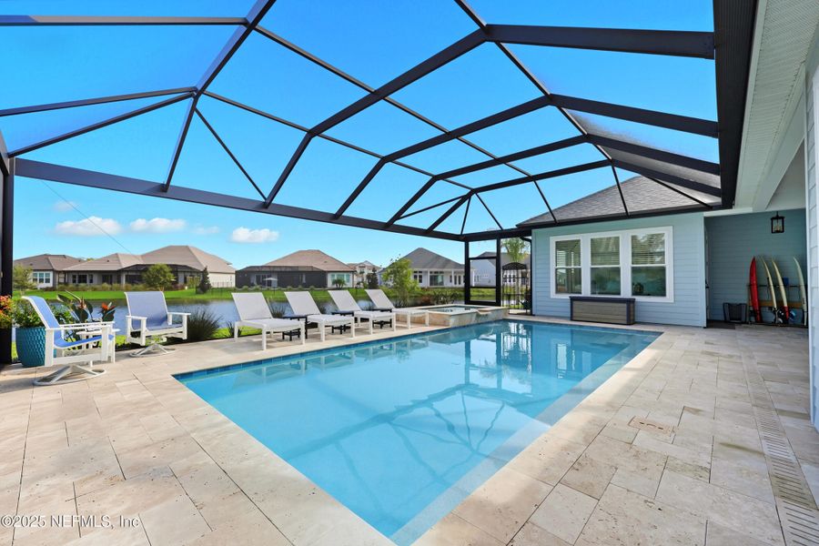 Exterior details and patio area of a home in , St. Augustine (Image 4).