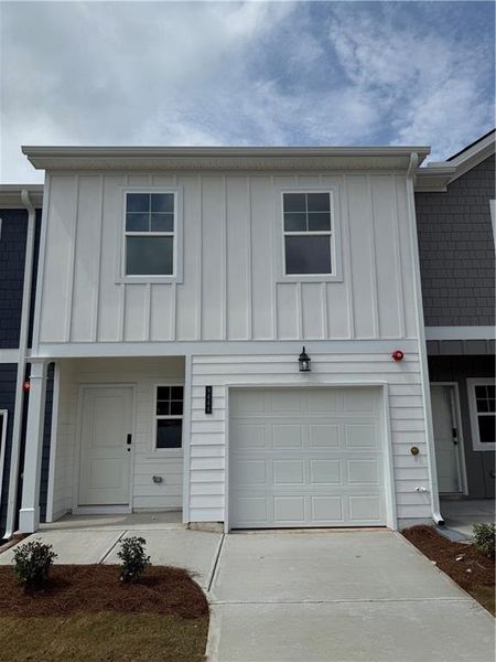 Front exterior of a new home in The Collection at Walden Park, Jonesboro, GA, highlighting curb appeal (Image 2).